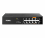 AI8082M 8口百兆千兆上行 AI PoE交换机